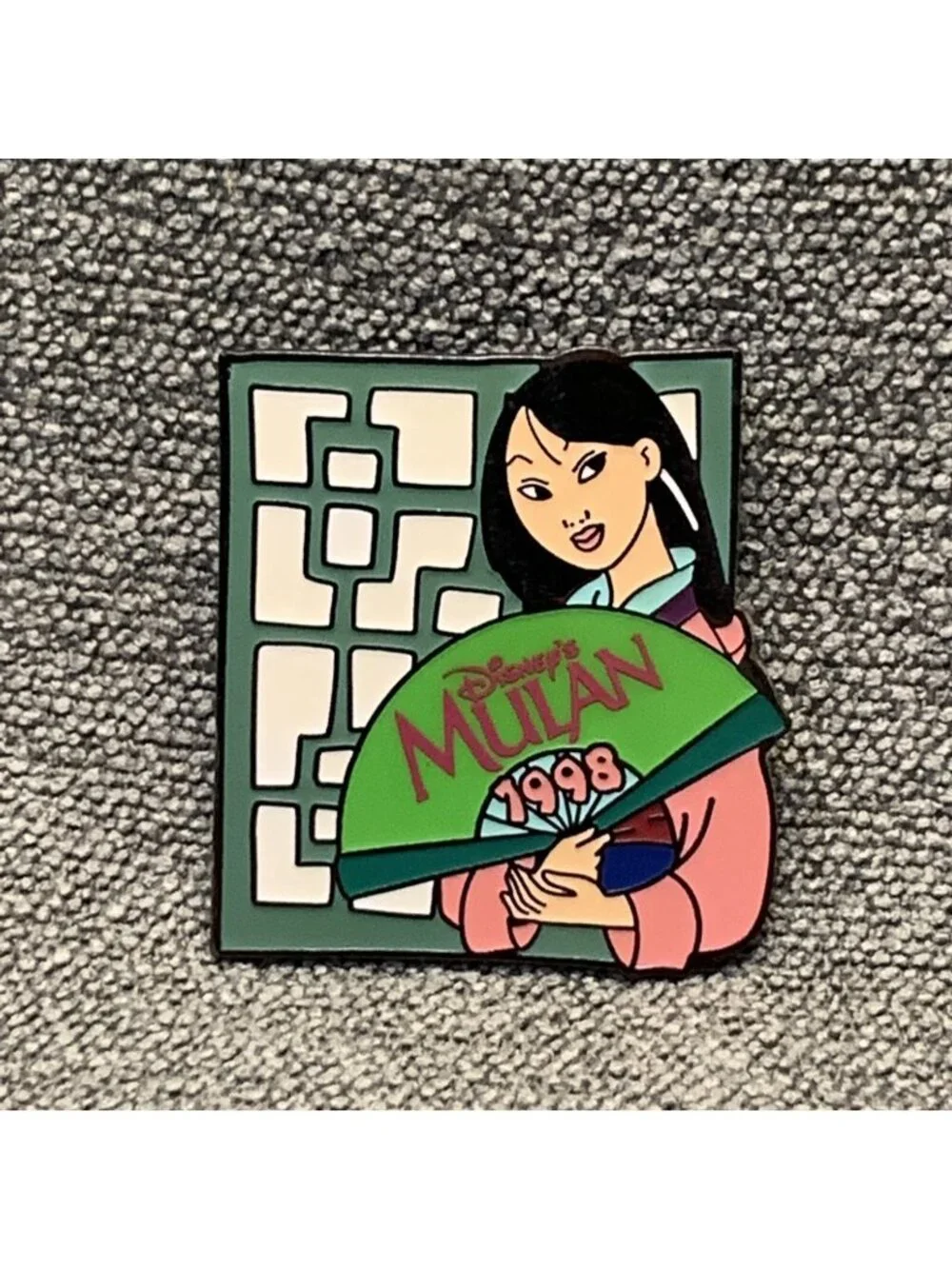Rare Disney pin Countdown to the Millennium Series #18 Mulan 1998 Kg